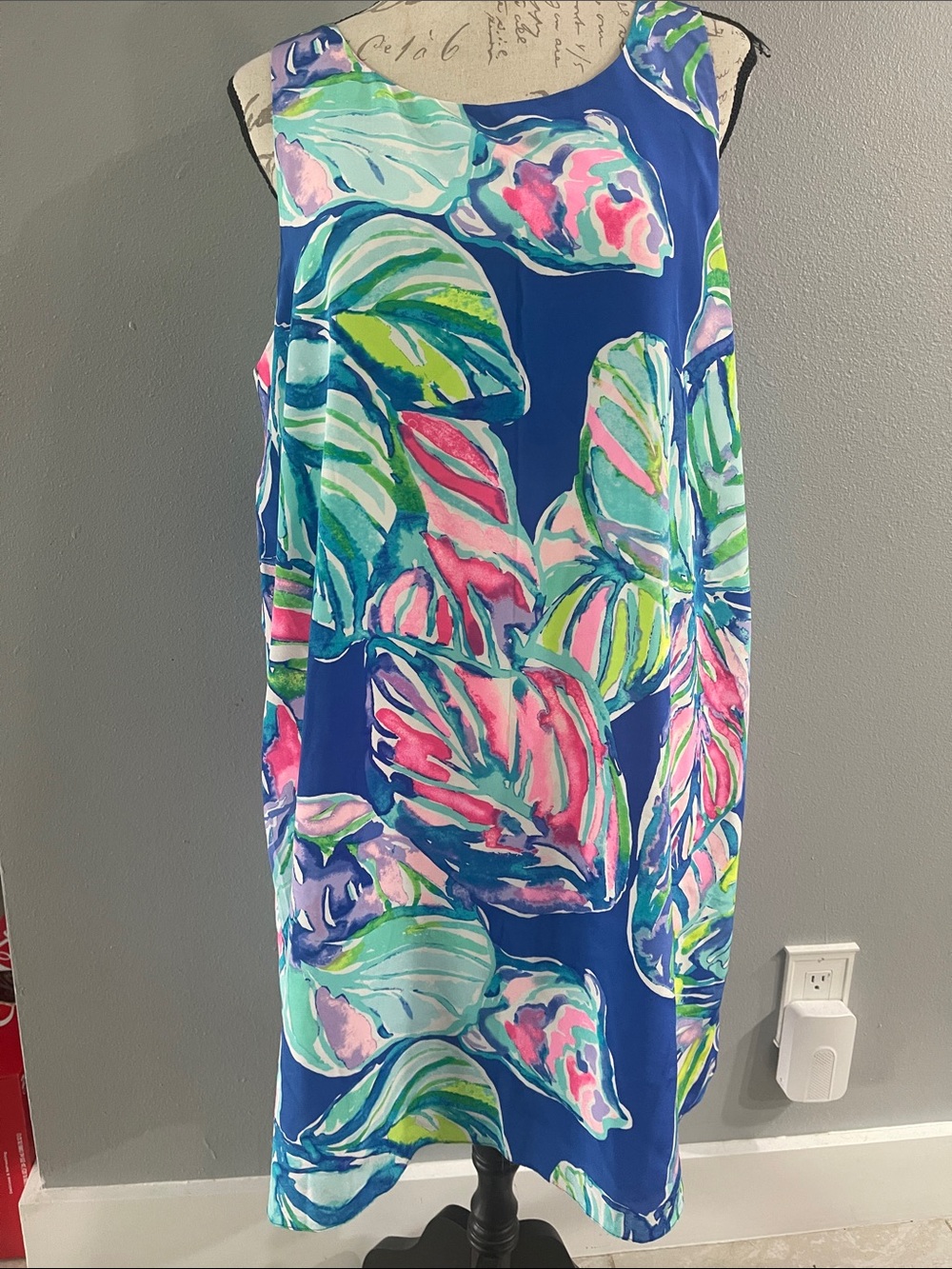 Lilly Pulitzer 100% Silk Tropical Jackie